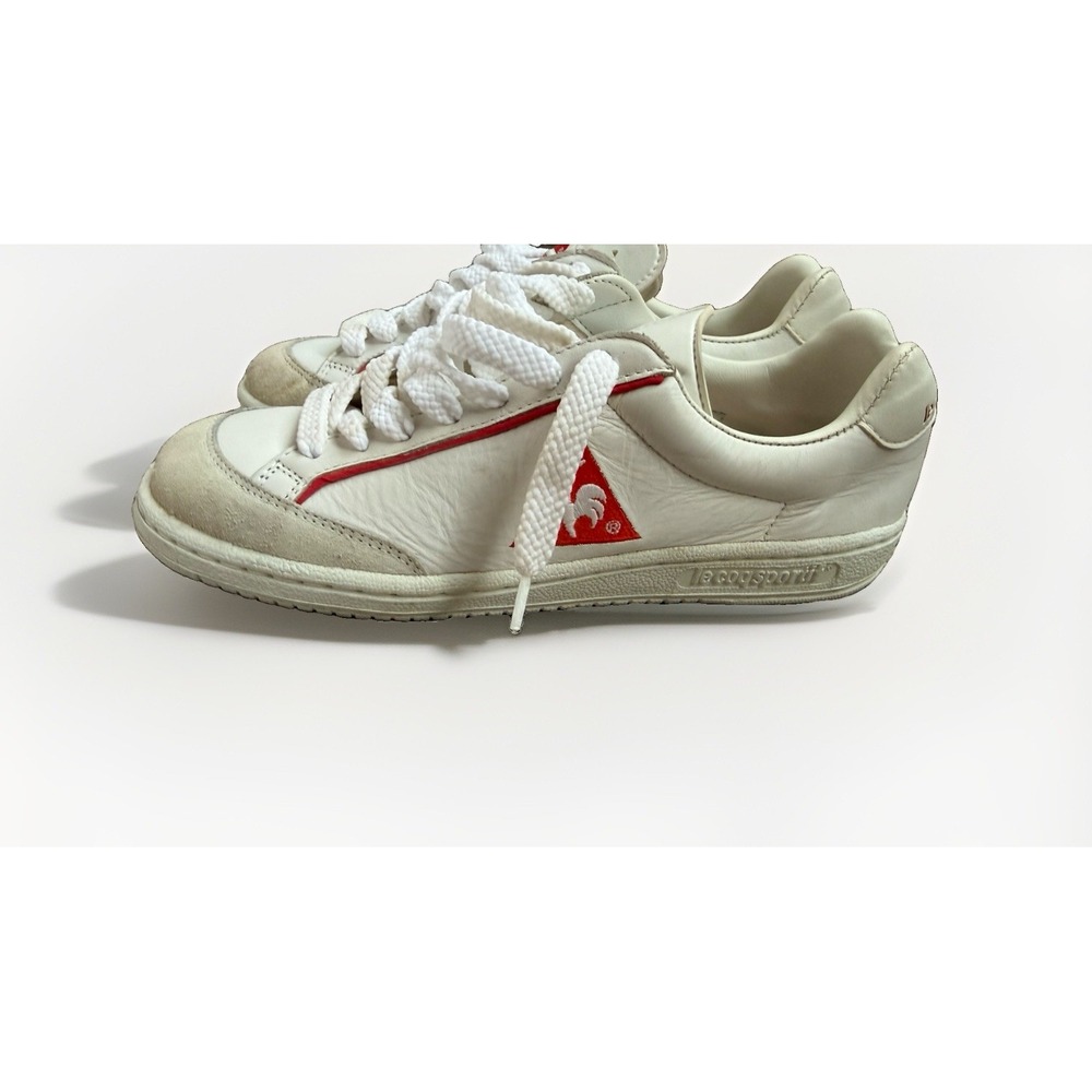 RARE Vintage 80's Le Coq Sportif "Ashe Cup"  Men's US Size 8 VGUC